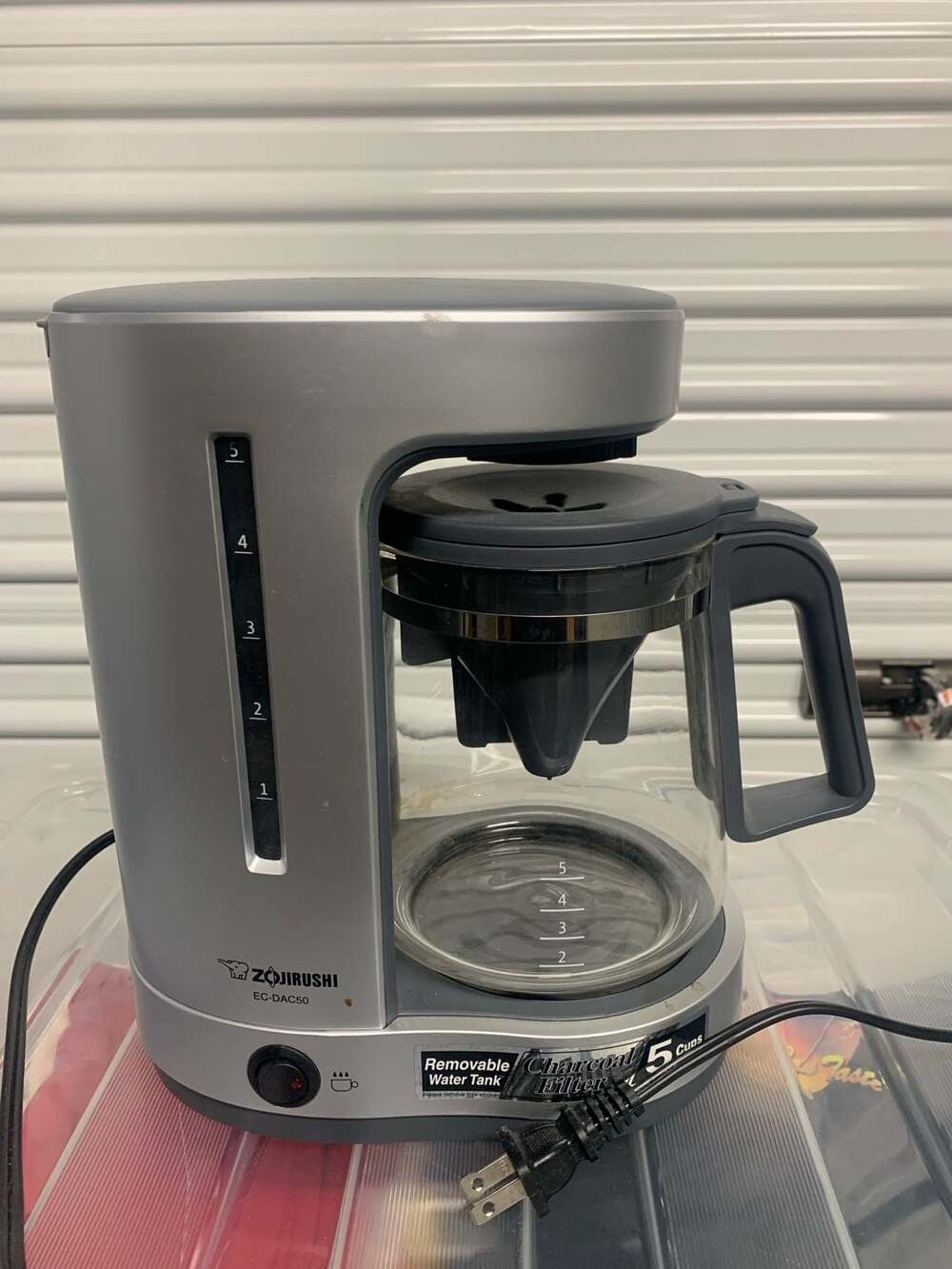 Zojirushi EC-DAC50 Zutto 5-Cup Drip Coffee Maker Silver